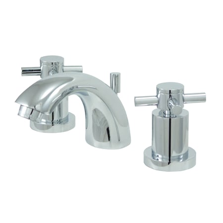 Kingston Brass Mini-Widespread Bathroom Faucet, Chrome KS2951DX